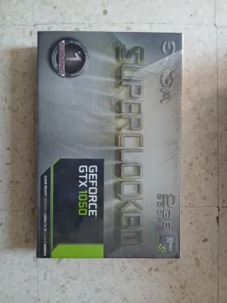 Tarjeta Gráfica EVGA GeForce GTX 1050 2GB
