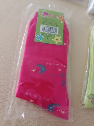 Lote 4 pares calcetines mujer TongYun