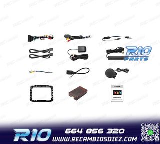 RADIO GPS ANDROID 14 PARA JEEP RENEGADE 15-20