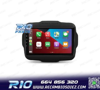 RADIO GPS ANDROID 14 PARA JEEP RENEGADE 15-20