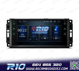 RADIO GPS ANDROID 12 PARA DODGE JEEP CHRYSLER 07-11