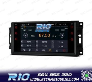 RADIO GPS ANDROID 12 PARA DODGE JEEP CHRYSLER 07-11