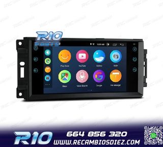 RADIO GPS ANDROID 12 PARA DODGE JEEP CHRYSLER 07-11