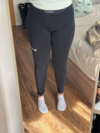 Mallas Nike Negras Mujer