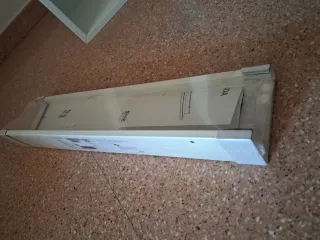 Estantería Cubo y Repisa Blanca
