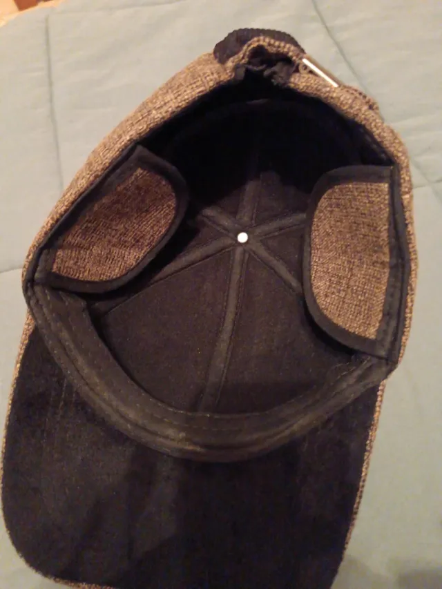 Cappello uomo 58 poliestere marrone