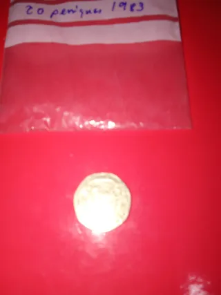 Moneda 20 peniques 1983