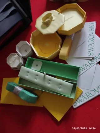 Scatole Swarovski per gioielli