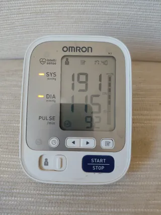 Tensiometro Omron M3
