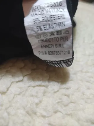 Vestito maglia nero