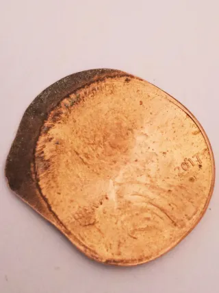 MONEDA 1 CENTAVO LINCOLN.1917P.ERROR RARÍSIMO.