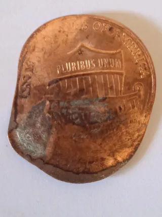 MONEDA 1 CENTAVO LINCOLN.1917P.ERROR RARÍSIMO.