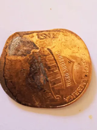 MONEDA 1 CENTAVO LINCOLN.1917P.ERROR RARÍSIMO.