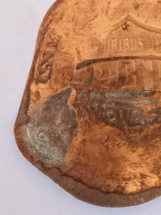 MONEDA 1 CENTAVO LINCOLN.1917P.ERROR RARÍSIMO.