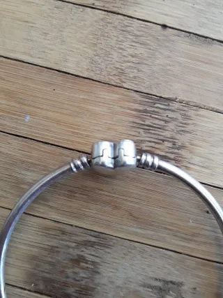 Pulsera Pandora Corazón Plata
