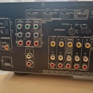 Receptor AV Onkyo TX-SR308 Negro.