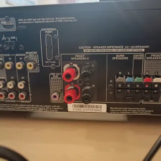 Receptor AV Onkyo TX-SR308 Negro.