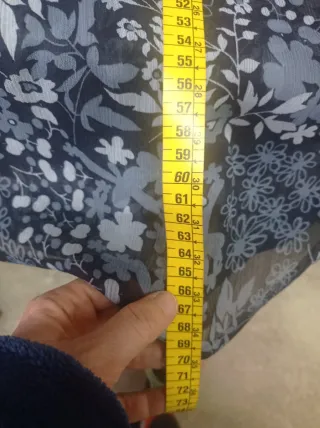 Blusa Genfins gasa floral