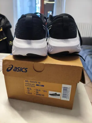 Scarpe Asics Excite 10 Uomo Nero Bianco