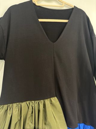 Vestido abullonado talla única