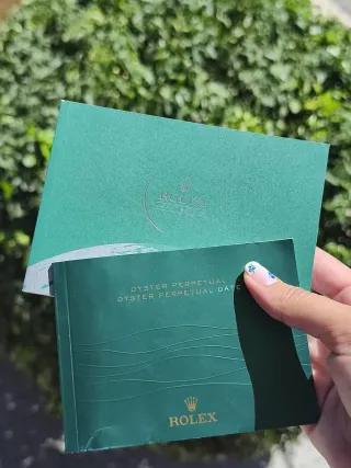 Rolex Oyster Perpetual 114200 Esfera Azul