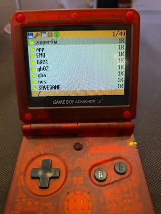 Nintendo Game Boy Advance SP Charizard