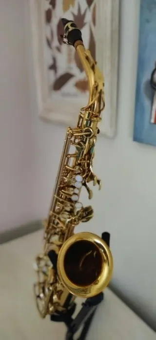 Saxo Alto Yamaha Poco Usado + Kit Limpieza
