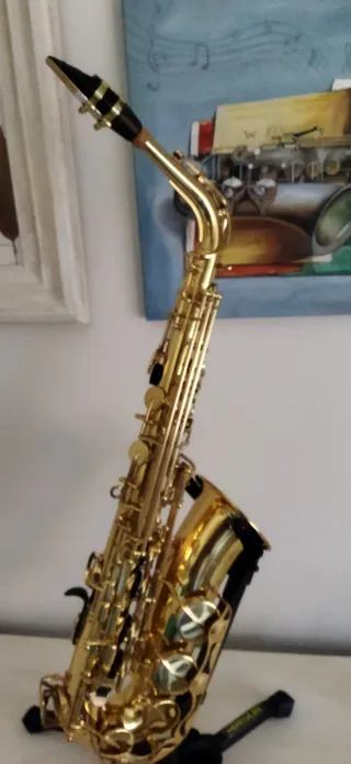 Saxo Alto Yamaha Poco Usado + Kit Limpieza