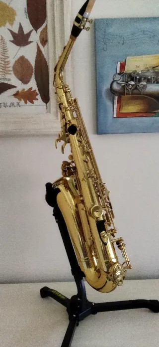 Saxo Alto Yamaha Poco Usado + Kit Limpieza