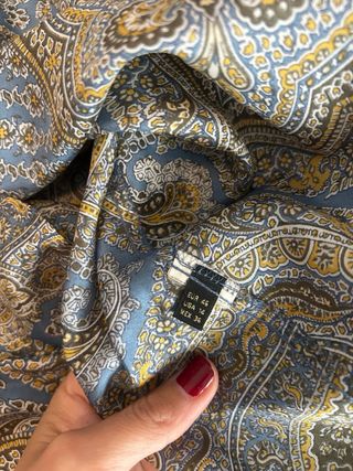 Blusa Massimo Dutti Estampado Paisley