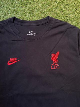 Camiseta Nike Liverpool FC Negra Talla L