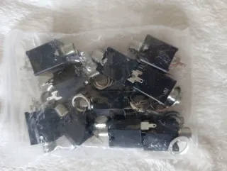 10 Jack Audio Stereo 6.35mm Femmina PCB