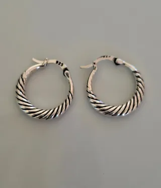 Pendientes Aro Plata 925