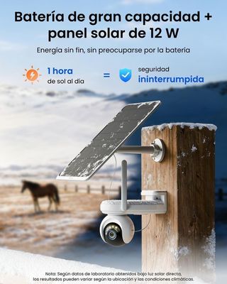 Cámara 4G Reolink Altas Go PT Solar 12W NUEVA