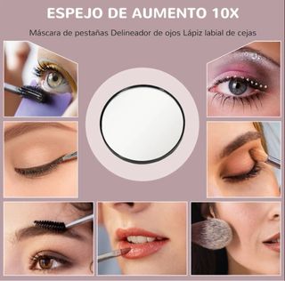 Espejo de Maquillaje con Luces LED