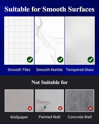 Estantería de ducha negra 40 cm