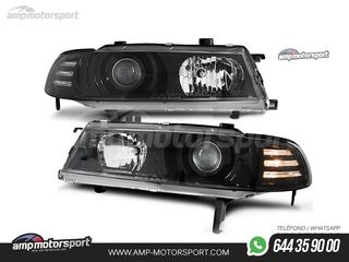 FAROS DELANTEROS LUPA PARA HONDA PRELUDE