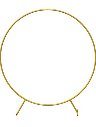 Ventaaaa  Arco para globos 2 metros dorado