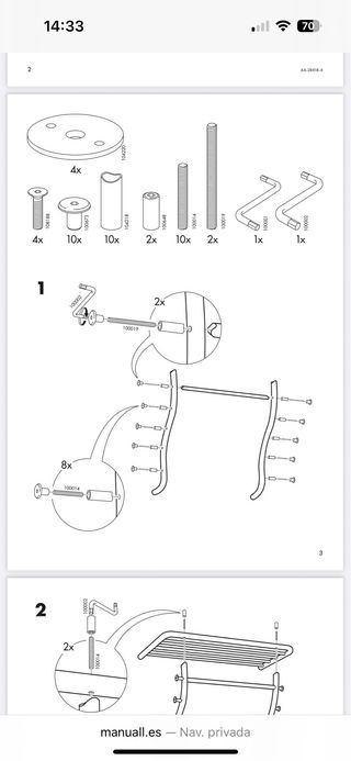 Perchero Comgador Logga Ikea