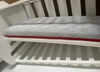 Cuna colchón bebé convertible en cama
