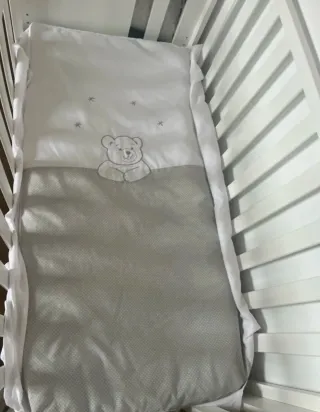 Cuna colchón bebé convertible en cama