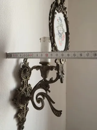 Coppia applique vintage