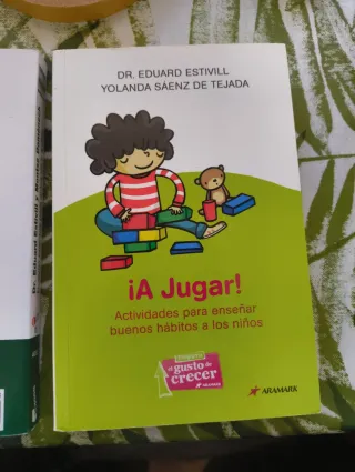 Lote 3 libros sobre crianza y educacion infantil