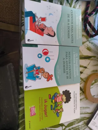 Lote 3 libros sobre crianza y educacion infantil