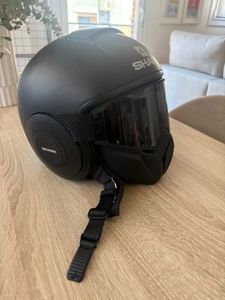 Casco Shark Drak Negro Mate