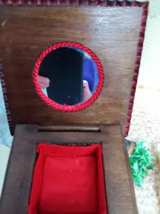 Hórreo Asturiano Joyero Decorativo Madera