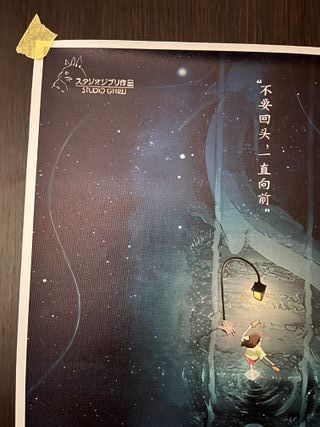 Poster La Città Incantata Studio Ghibli