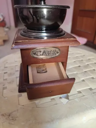 Molinillo de café de madera