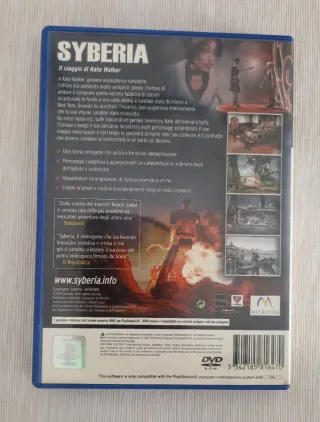Syberia PlayStation 2 PAL Completo