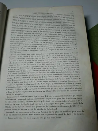 LIBRO HISTORIA DE LAS CRUZADAS. MICHAUD. 1855